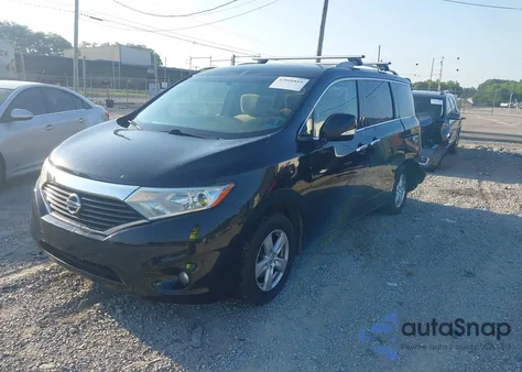 2017 Nissan Quest Sv from USA, damaged, VIN JN8AE2KPXH9168722
